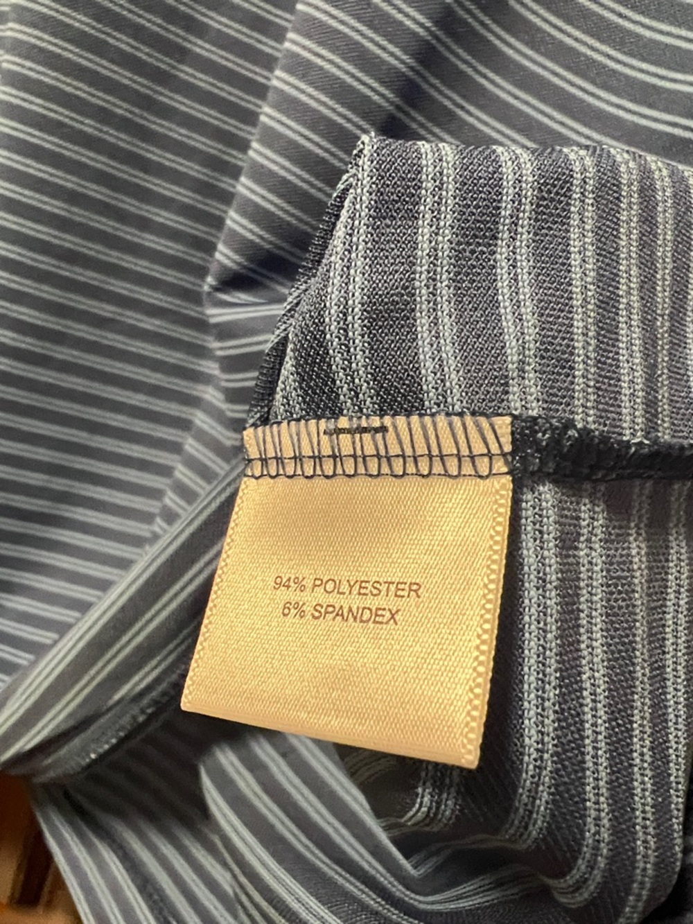 Brand New Peter Millar Crown Crafted Stretch Classic unique blue Striped Polo! - Picture 12 of 14